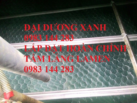 Lắp đặt hoàn thiện các tấm Lamen vào bể lọc Lắp đặt hoàn thiện các tấm Lamen vào bể lọc